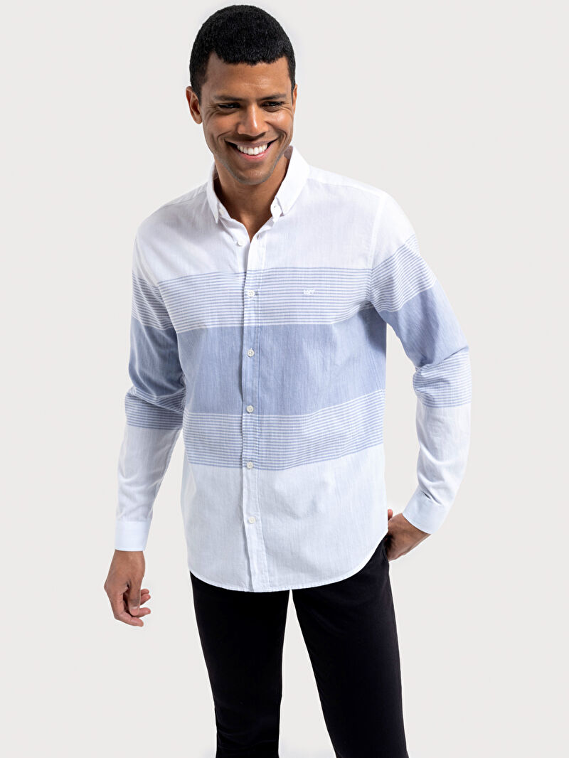 Regular Fit Erkek Gömlek U.kol