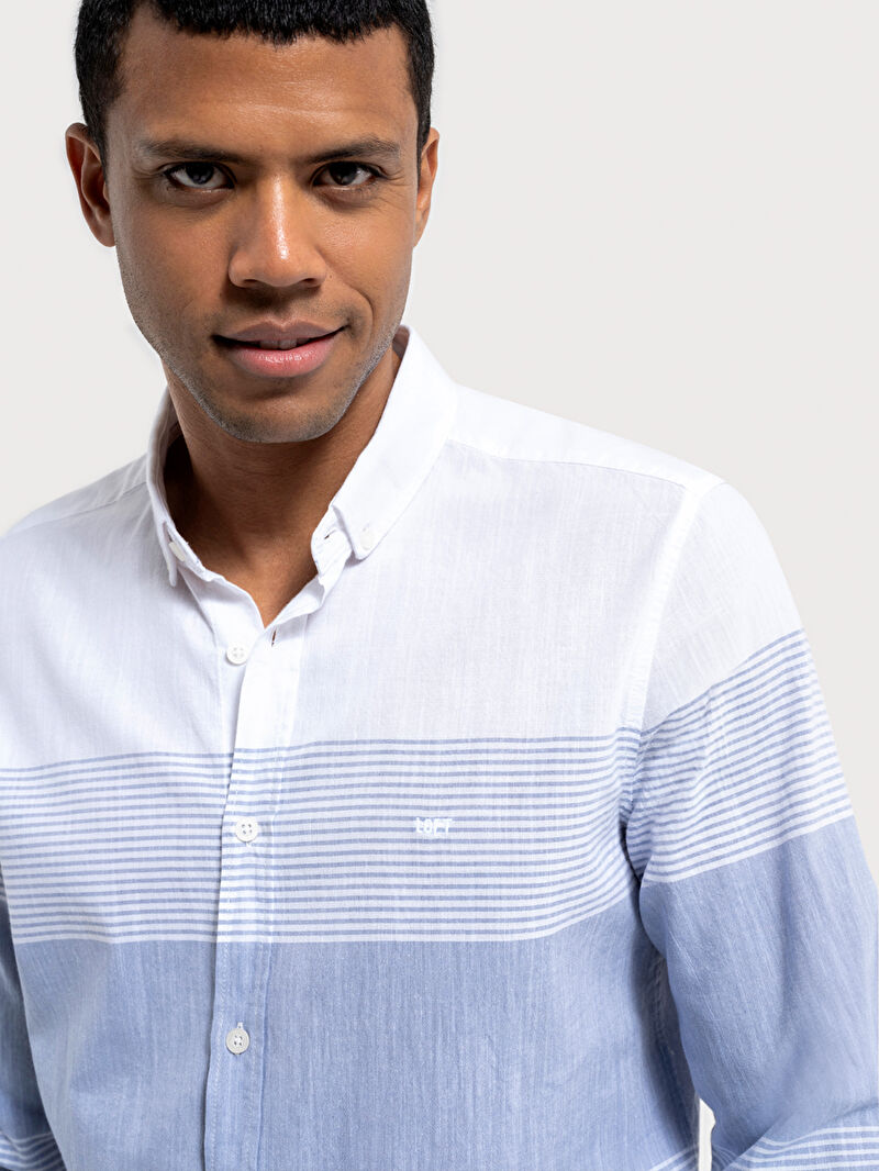 Regular Fit Erkek Gömlek U.kol