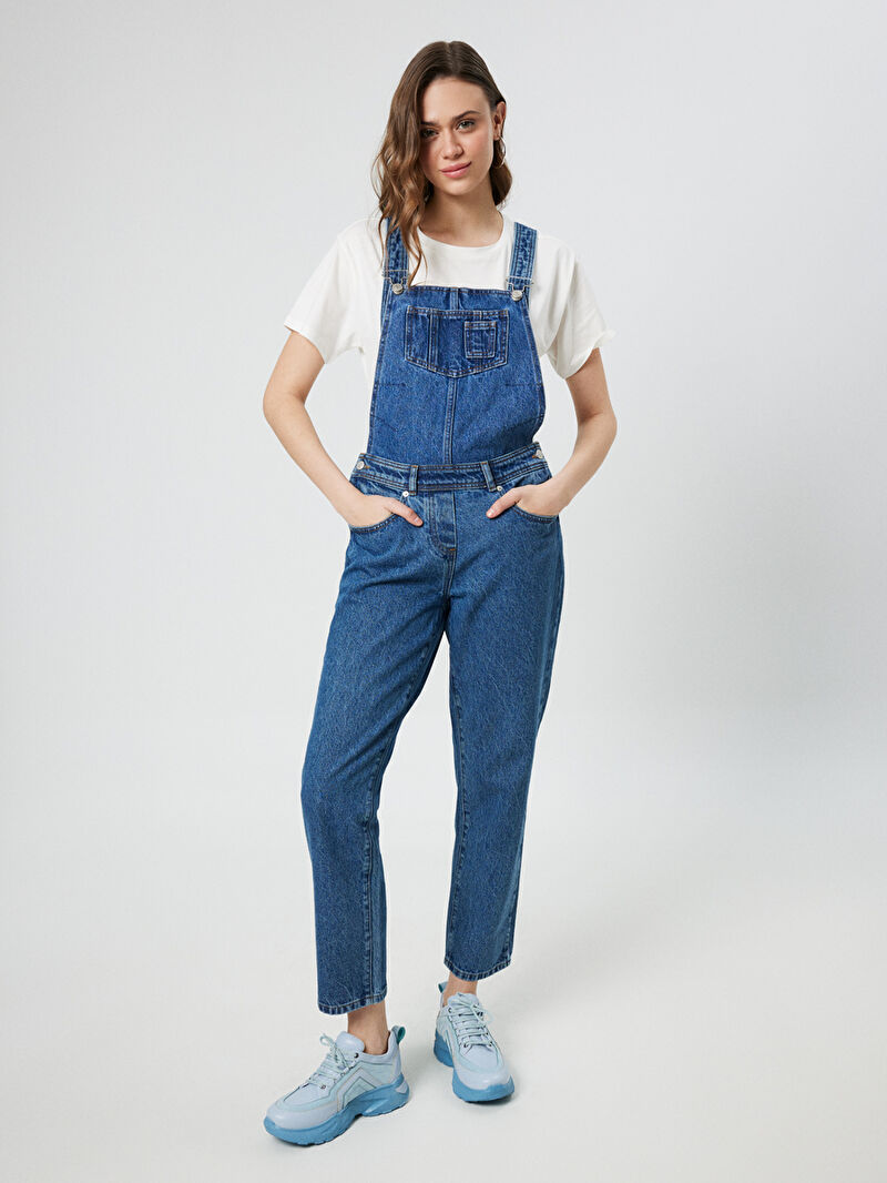 Regular Fit Kadın Salopet