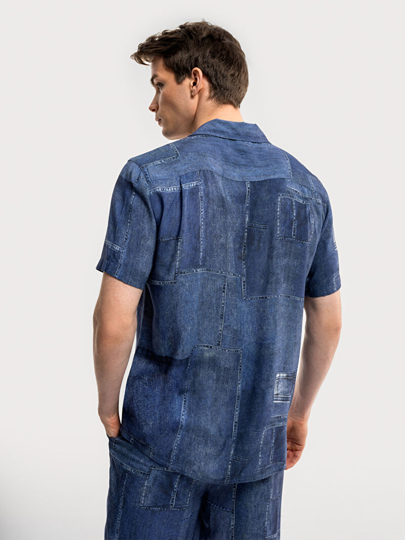 Relax Fit Erkek Gömlek K.kol