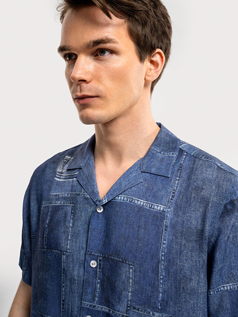 Relax Fit Erkek Gömlek K.kol