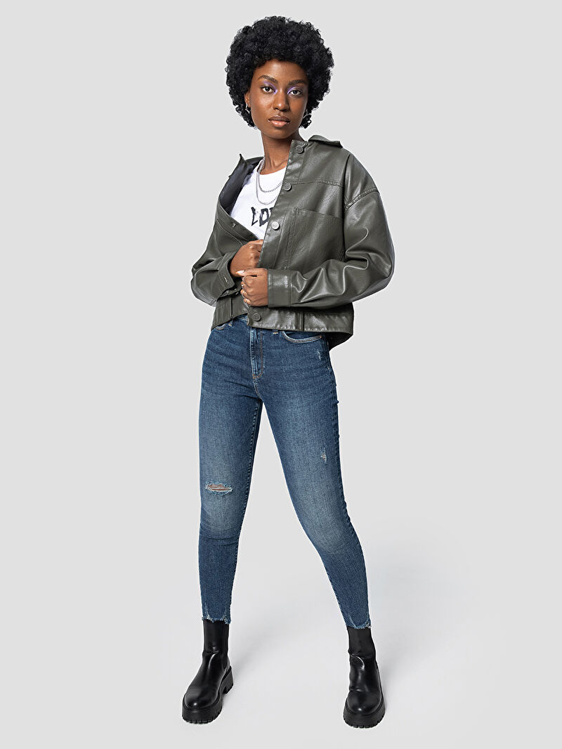 Natalie Skinny Fit Kadın Pantolon