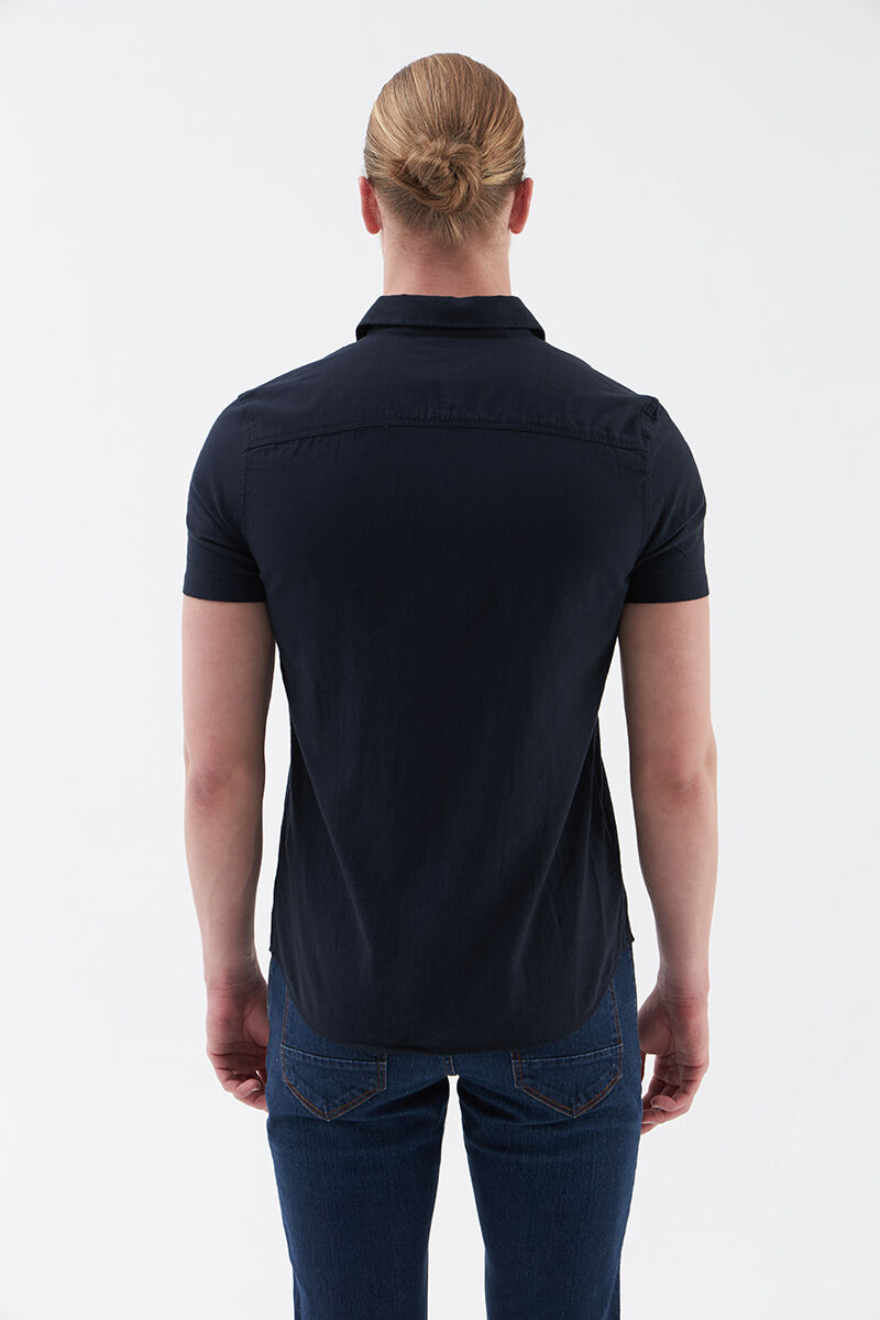 Regular Fit Erkek Gömlek K.kol