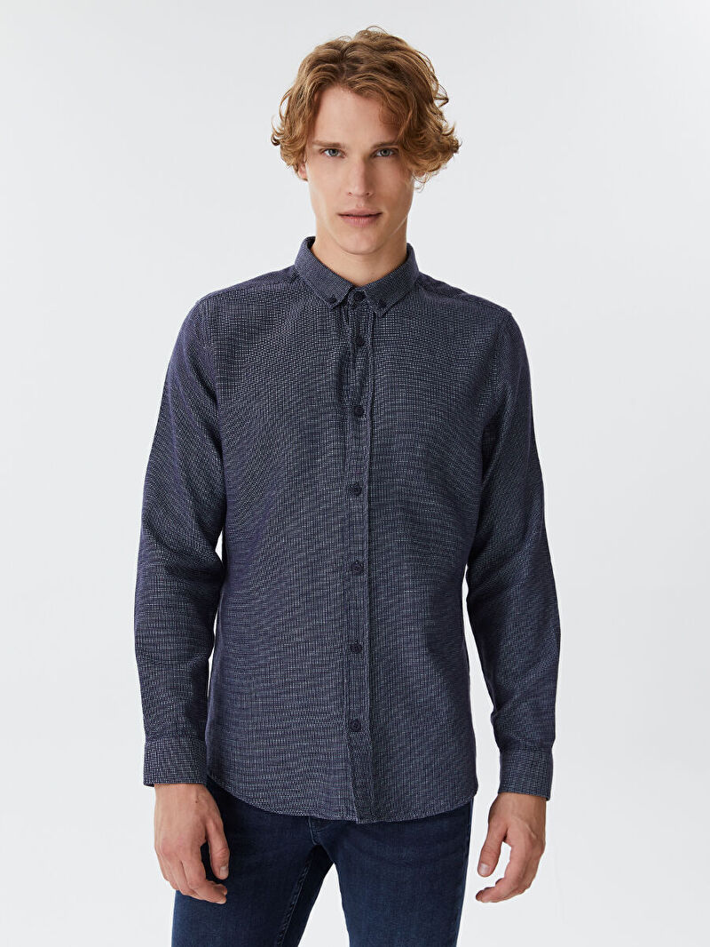 Regular Fit Erkek Gömlek U.kol