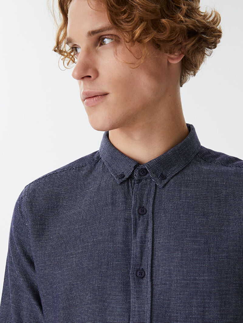 Regular Fit Erkek Gömlek U.kol