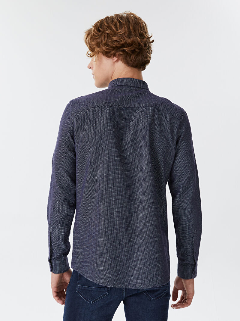 Regular Fit Erkek Gömlek U.kol