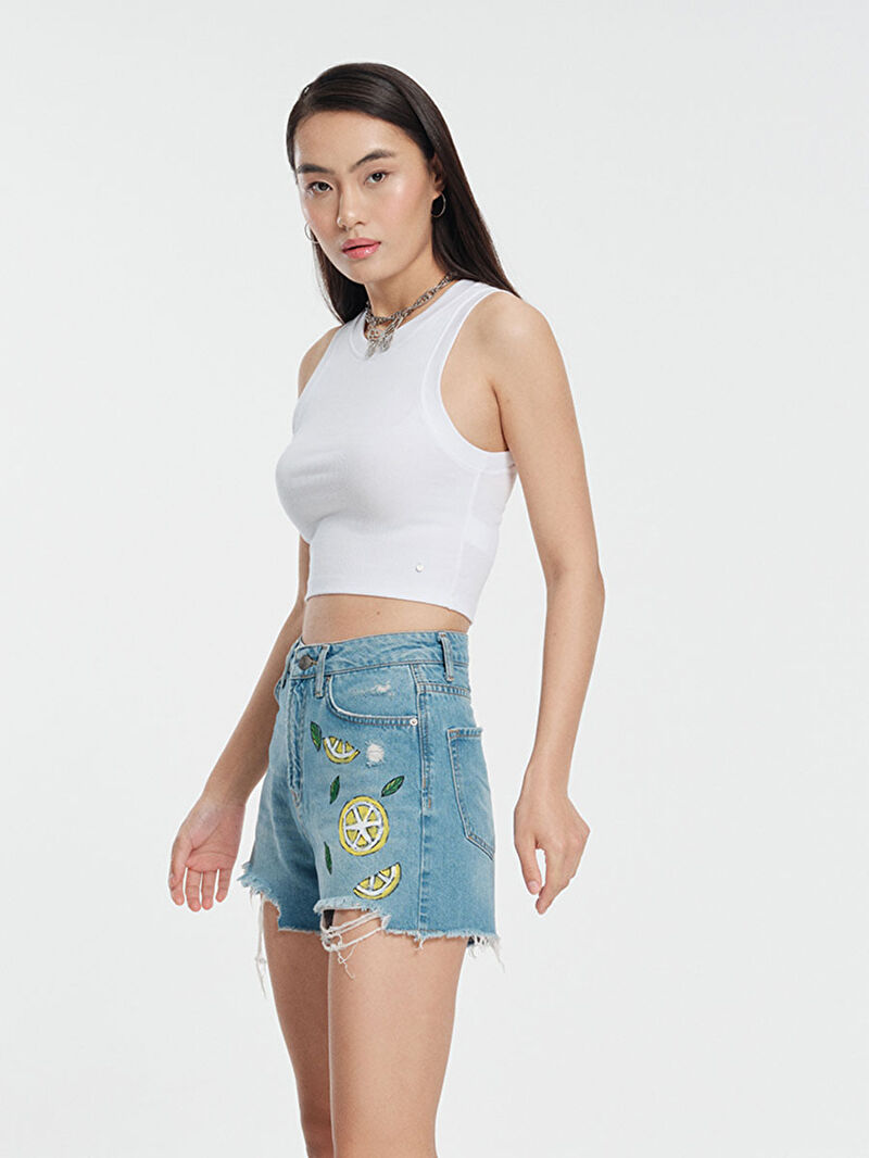 Regular Fit Kadın Şort