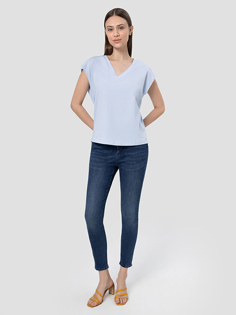 Nicole Skinny Fit Kadın Pantolon