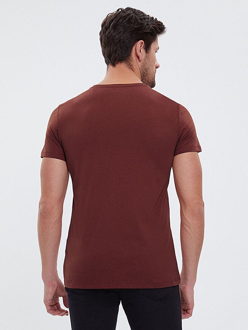 Slim Fit Erkek Tshirt K.kol