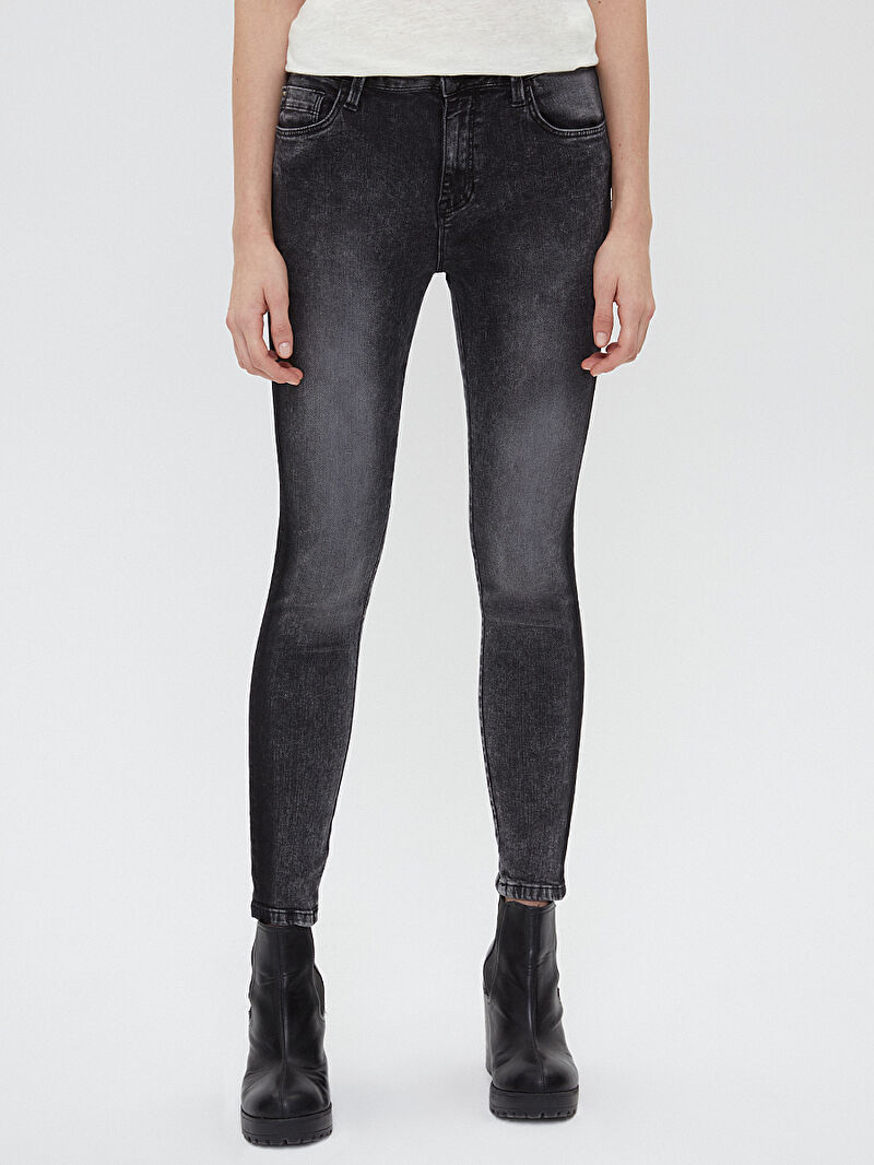 Nicole Skinny Fit Kadın Pantolon