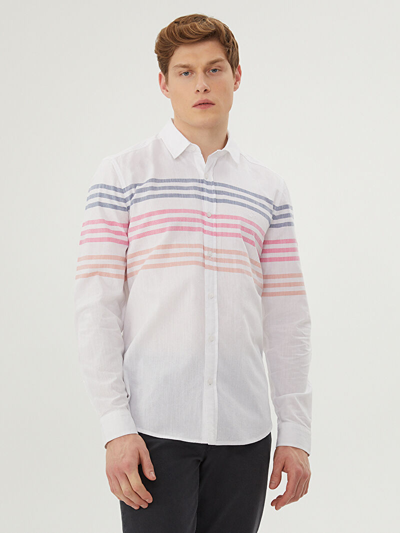 Regular Fit Erkek Gömlek U.kol