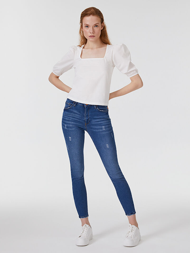 Slim Fit Kadın Tshirt K.kol