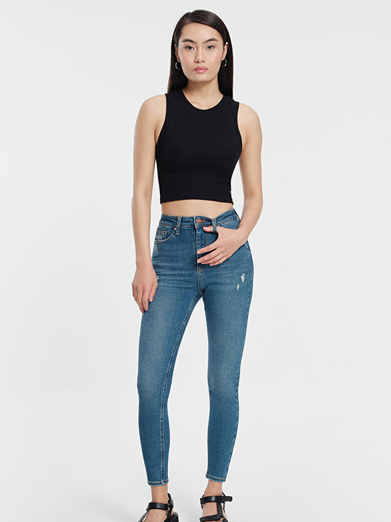 Natalie Skinny Fit Kadın Pantolon