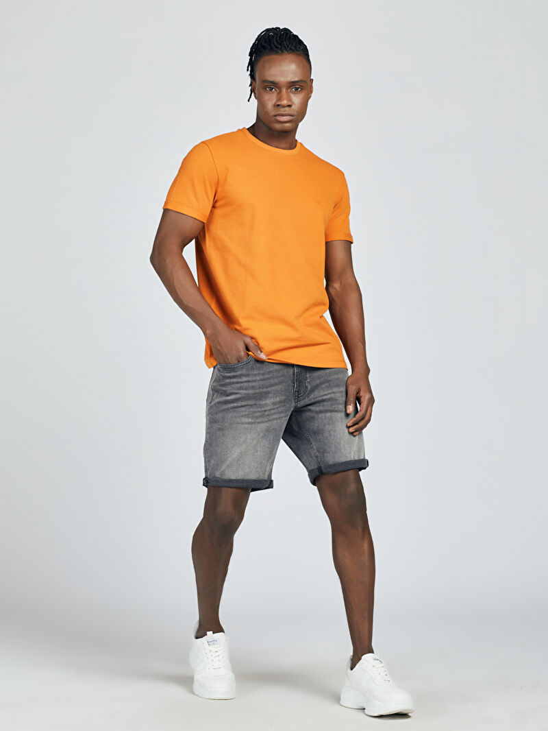 Regular Fit Erkek Tshirt K.kol