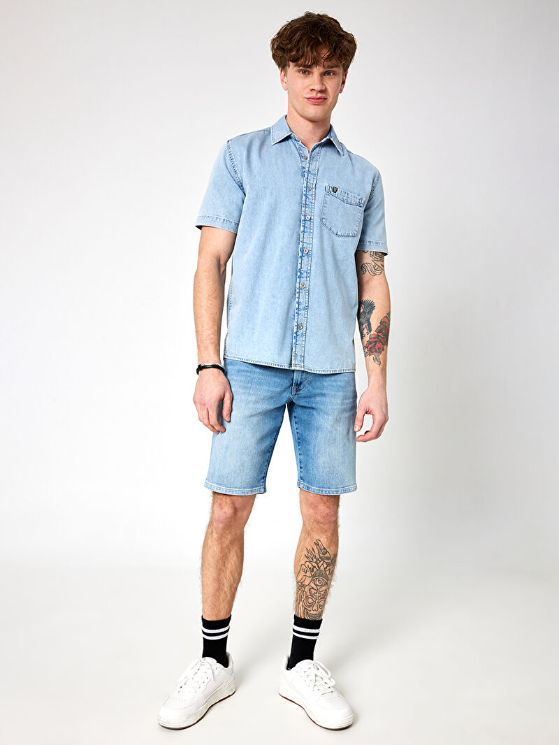 Regular Fit Erkek Gömlek K.kol