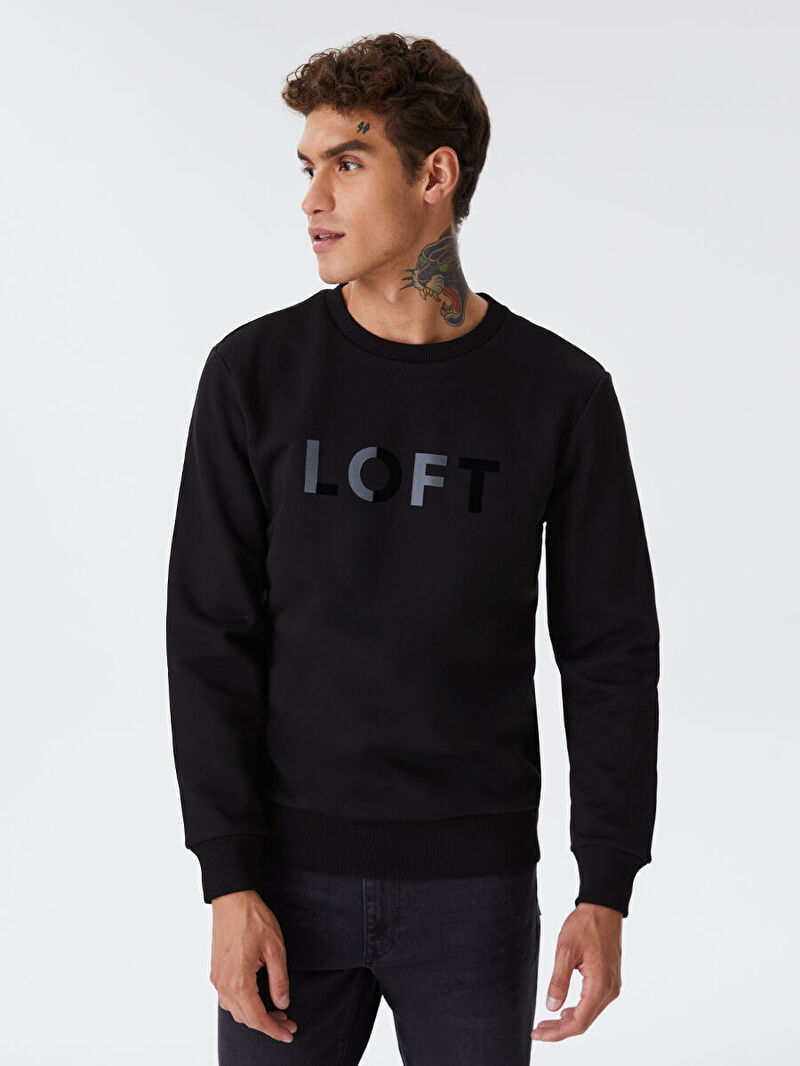 Regular Fit Erkek Sweatshirt