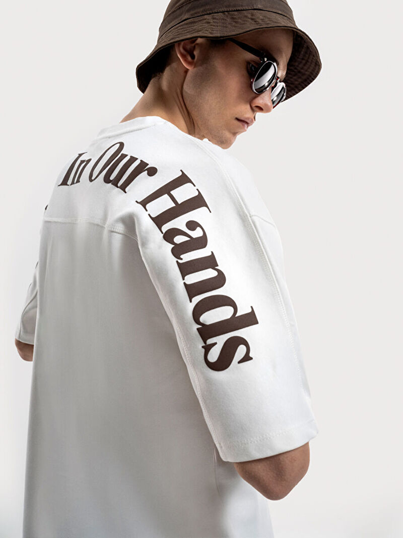 Oversize Fit Erkek Tshirt K.kol