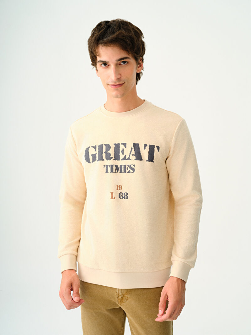 Regular Fit Erkek Sweatshirt