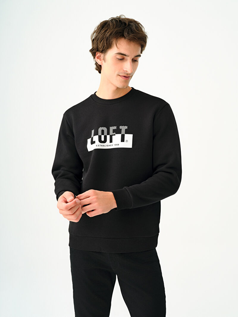 Regular Fit Erkek Sweatshirt