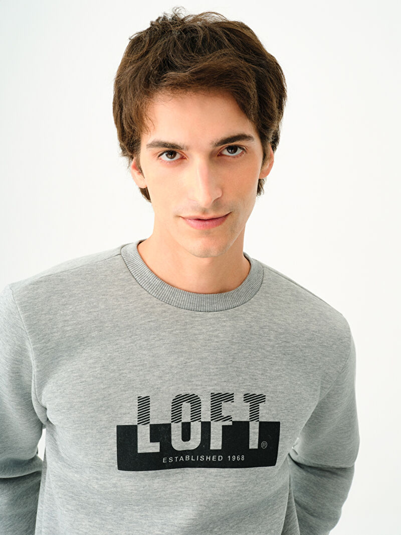 Regular Fit Erkek Sweatshirt