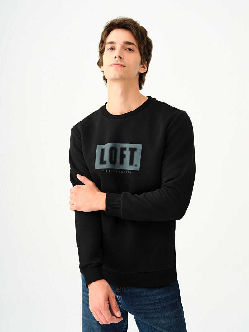 Regular Fit Erkek Sweatshirt