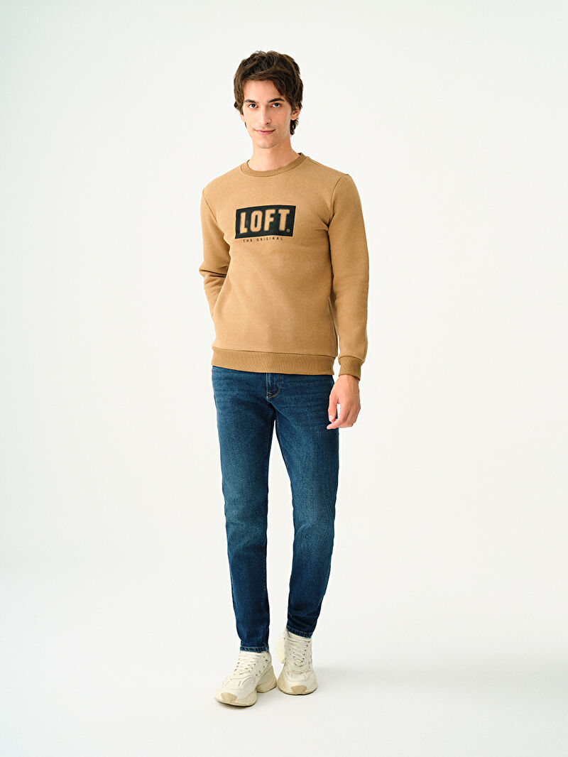 Regular Fit Erkek Sweatshirt