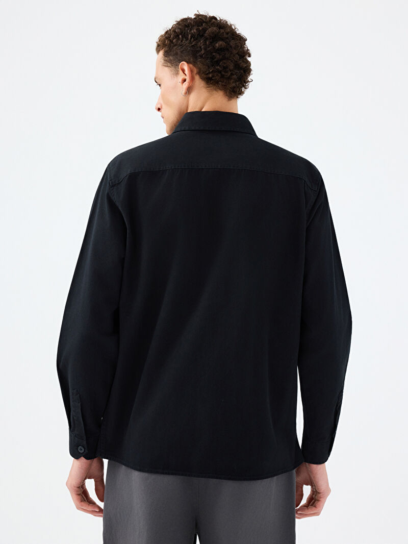 Relax Fit Erkek Gömlek U.kol