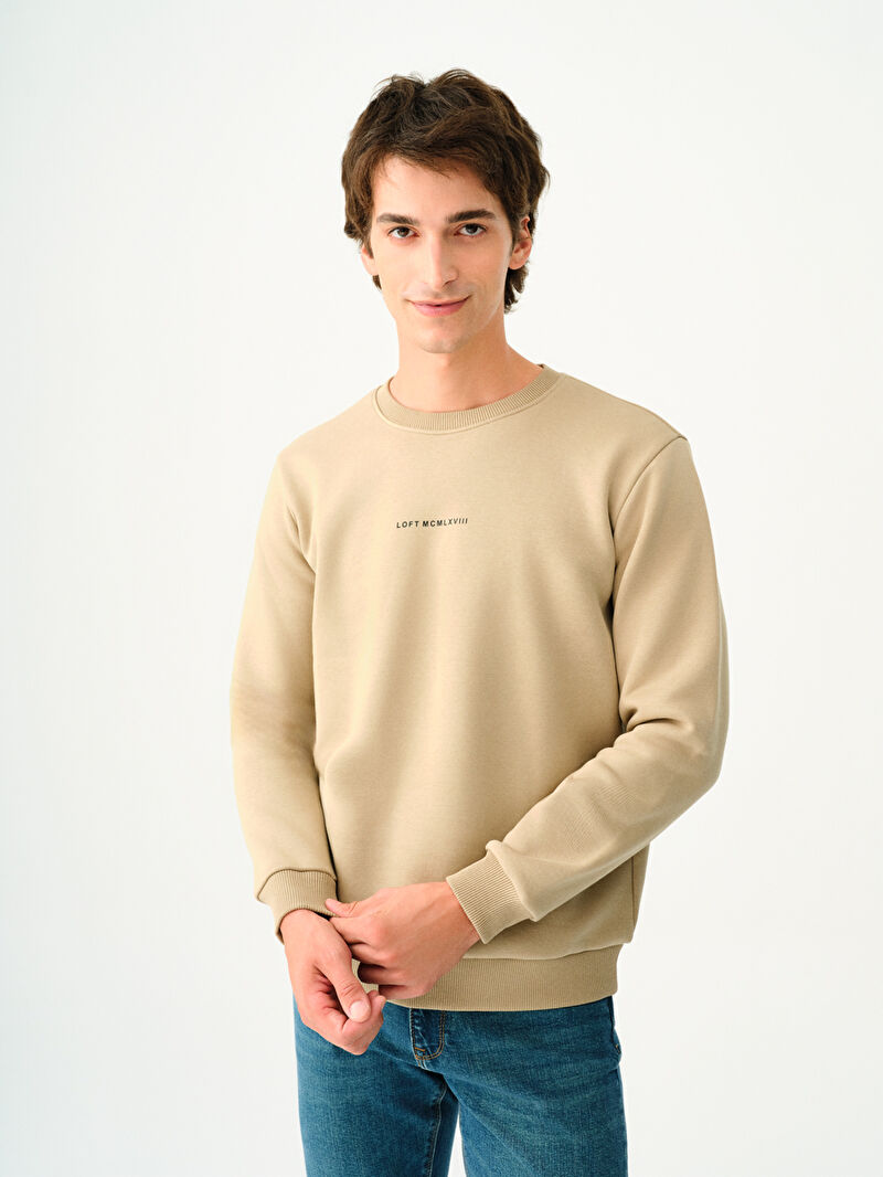 Regular Fit Erkek Sweatshirt