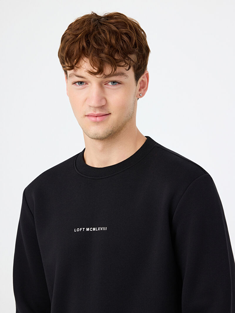 Regular Fit Erkek Sweatshirt