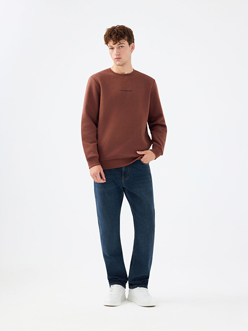Regular Fit Erkek Sweatshirt