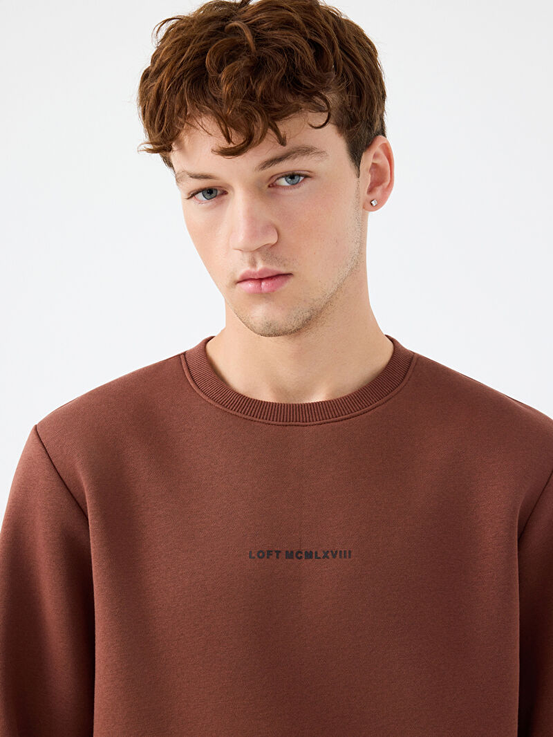 Regular Fit Erkek Sweatshirt