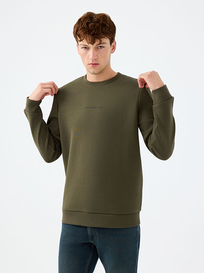 Regular Fit Erkek Sweatshirt