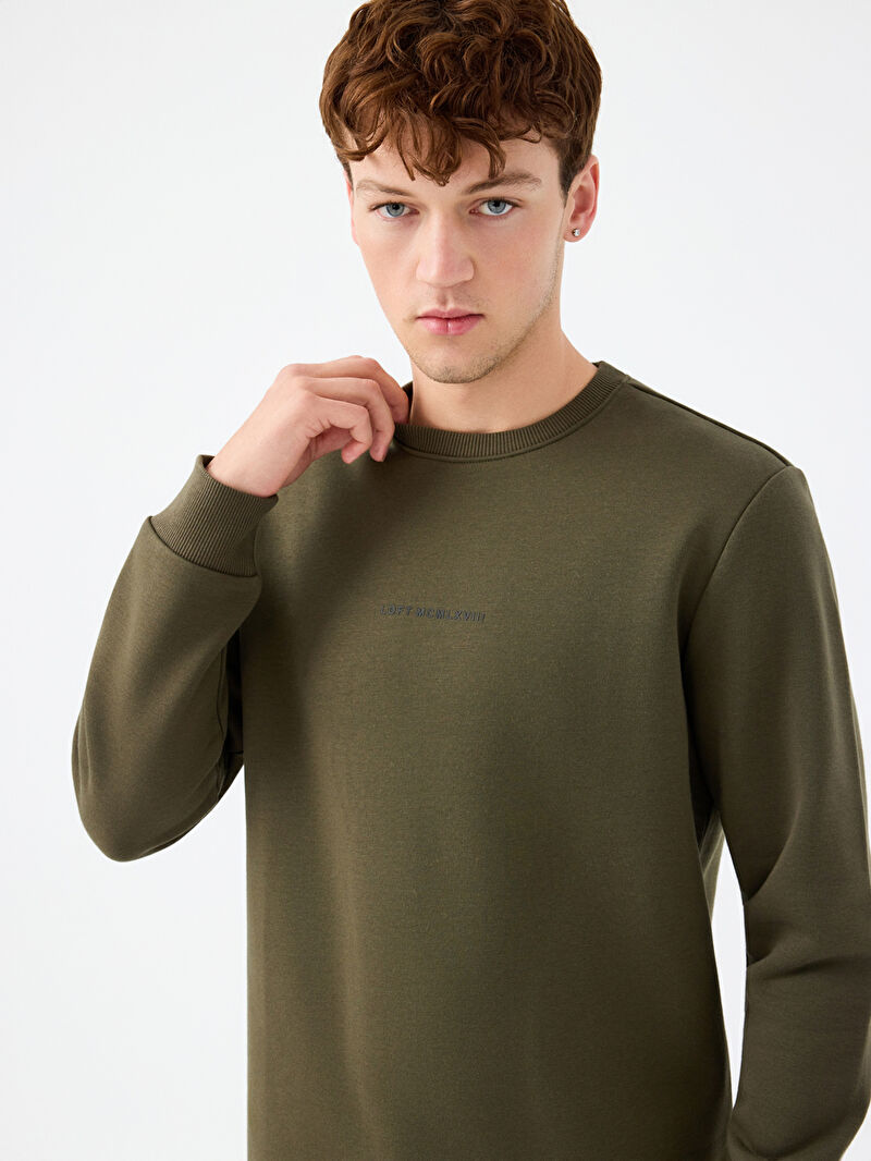 Regular Fit Erkek Sweatshirt