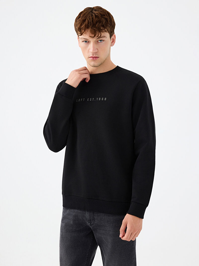 Regular Fit Erkek Sweatshirt
