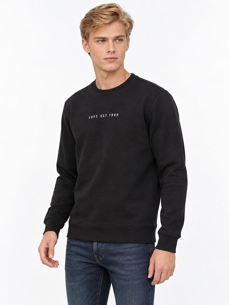 Regular Fit Erkek Sweatshirt