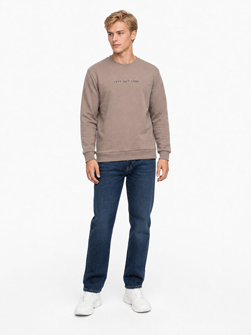 Regular Fit Erkek Sweatshirt