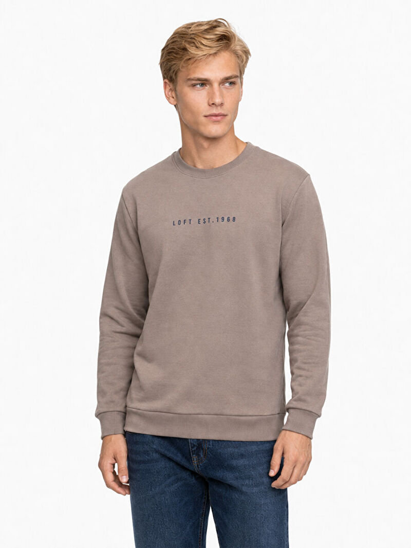 Regular Fit Erkek Sweatshirt