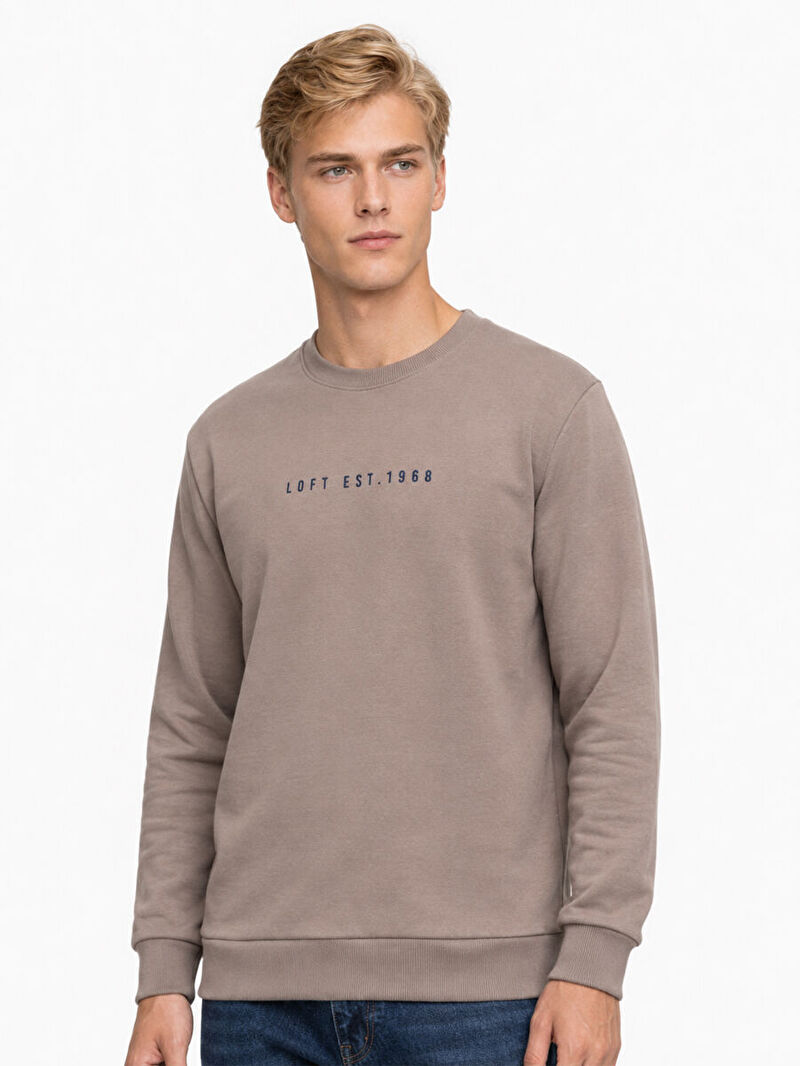 Regular Fit Erkek Sweatshirt