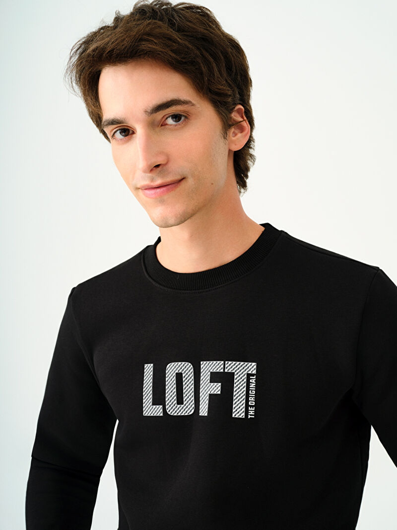 Regular Fit Erkek Sweatshirt