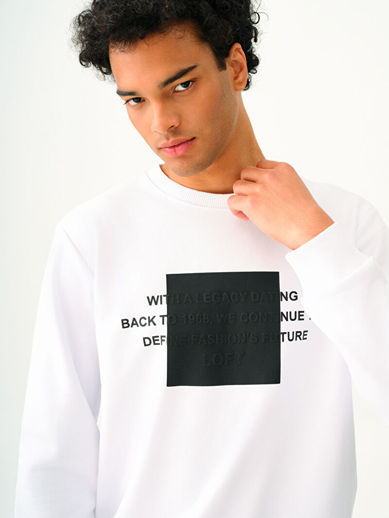 Regular Fit Erkek Sweatshirt