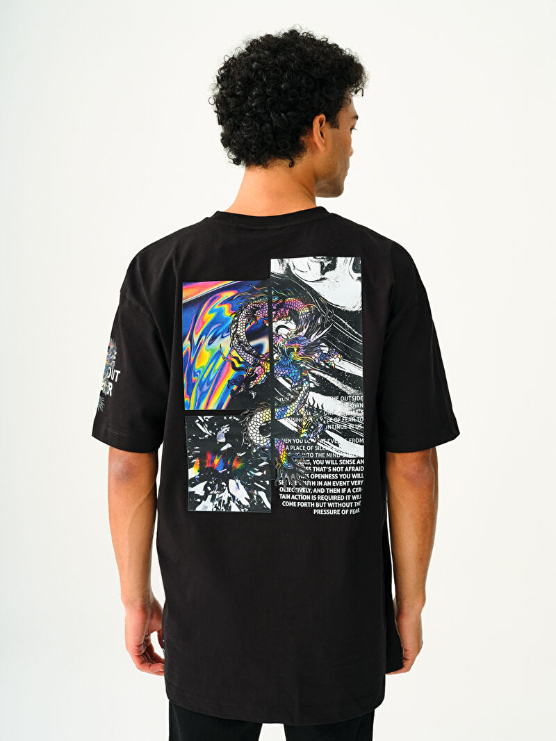 Oversize Fit Erkek Tshirt K.kol