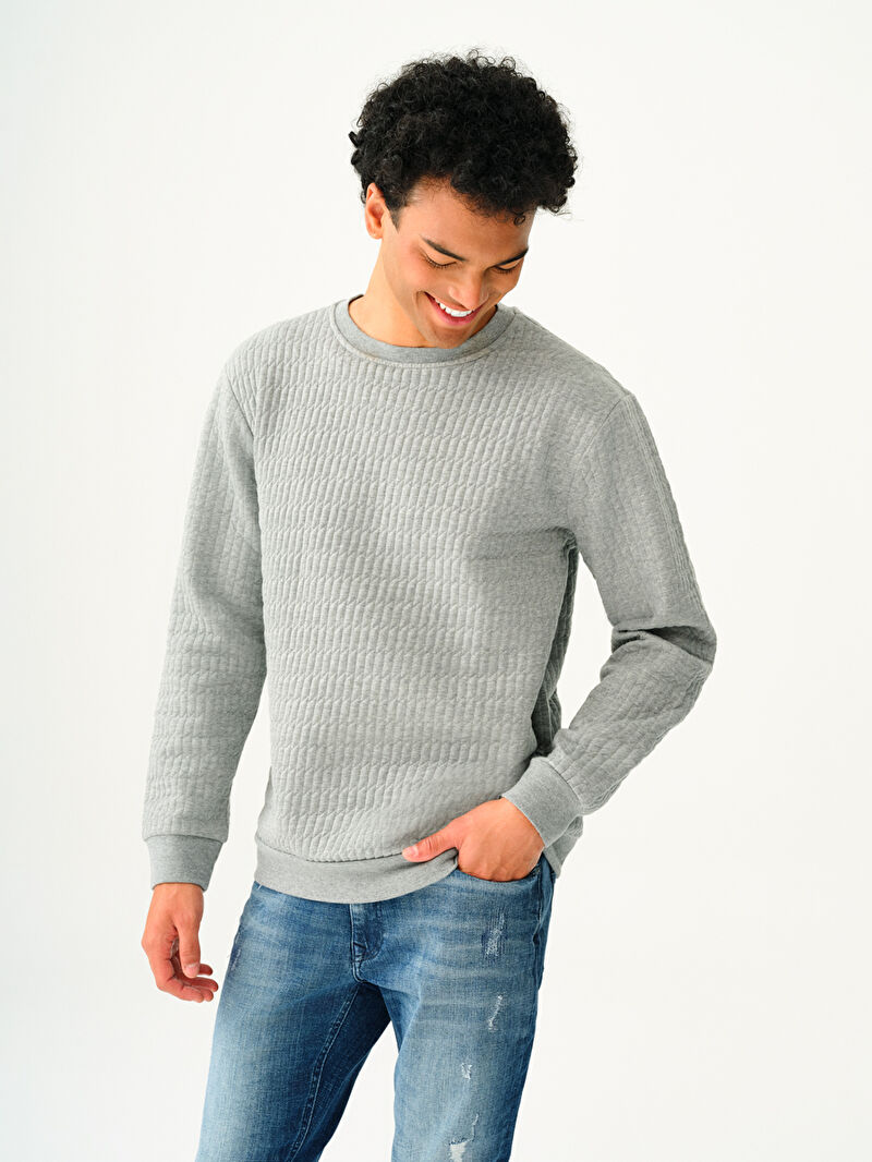 Regular Fit Erkek Sweatshirt