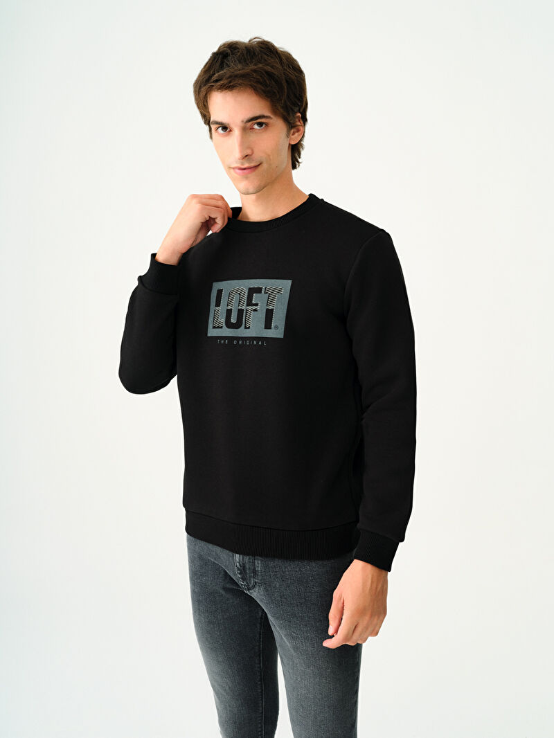Regular Fit Erkek Sweatshirt