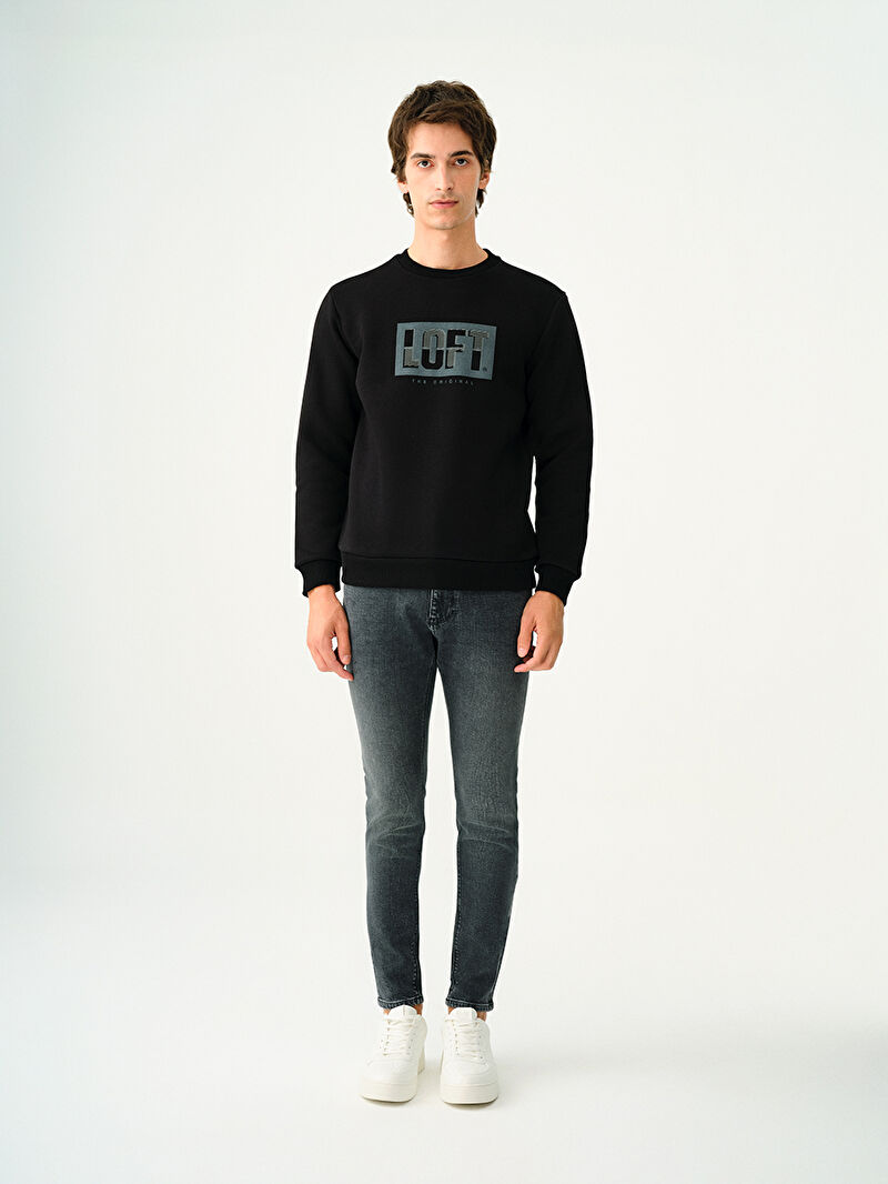 Regular Fit Erkek Sweatshirt