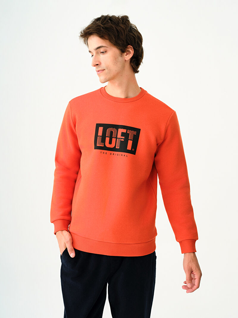 Regular Fit Erkek Sweatshirt