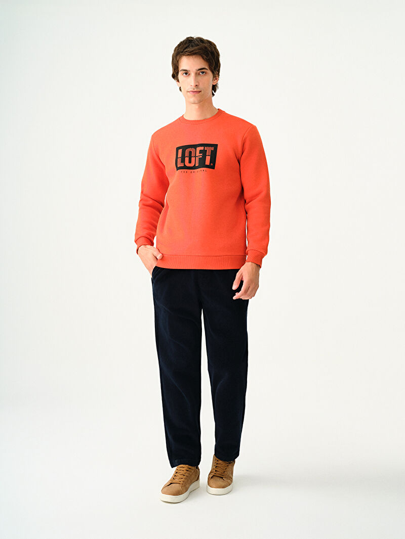 Regular Fit Erkek Sweatshirt