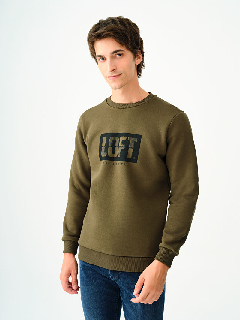 Regular Fit Erkek Sweatshirt