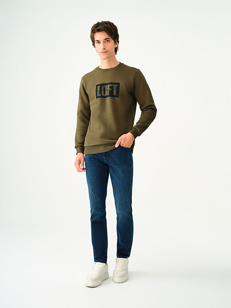 Regular Fit Erkek Sweatshirt
