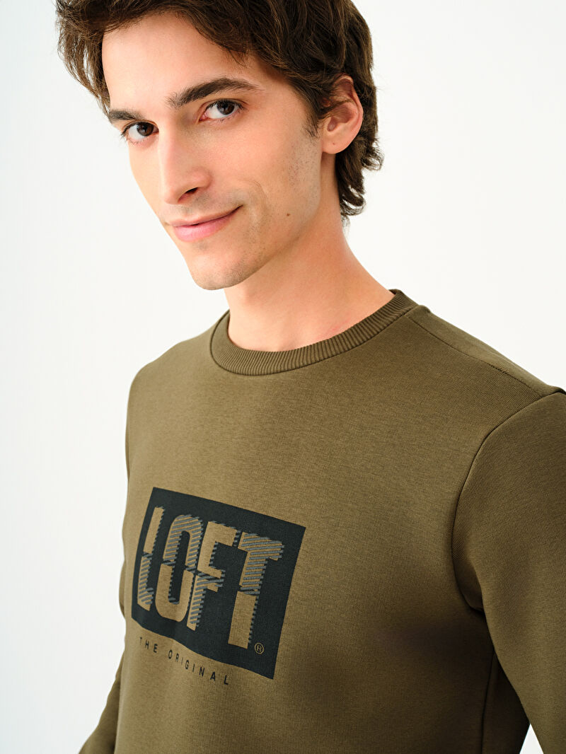 Regular Fit Erkek Sweatshirt