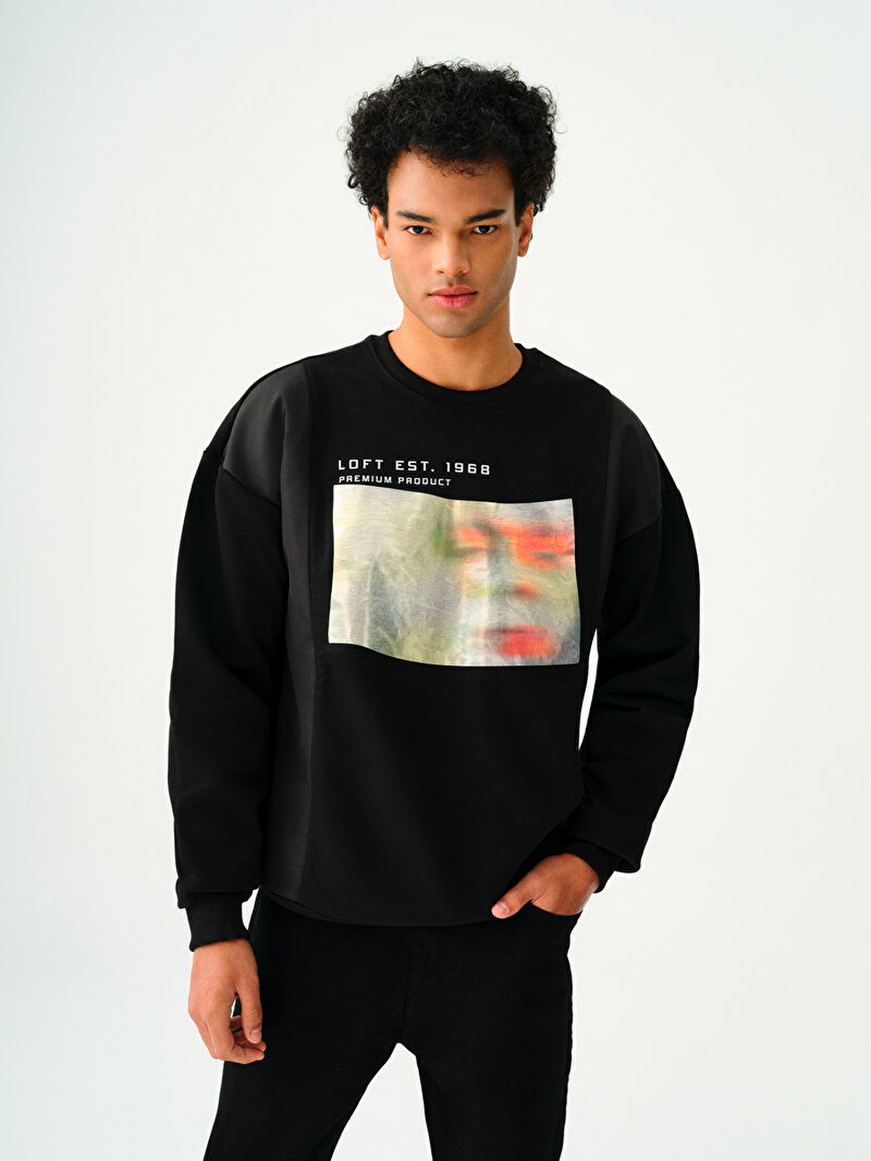 Oversize Erkek Sweatshirt